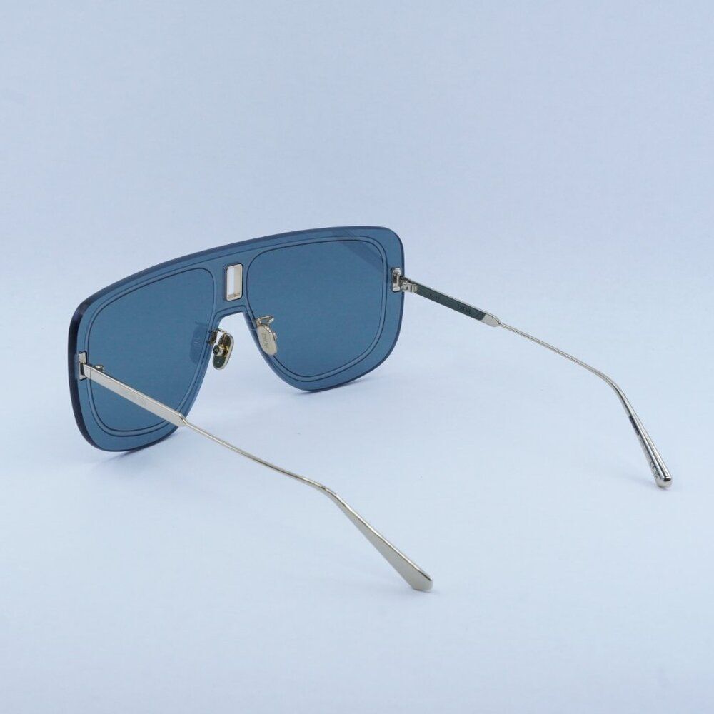 🕶️ New Dior ULTRADIOR MU B0B0 Sunglasses - Gold Frame, Blue Lenses - Picture 10 of 11
